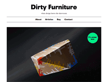 Tablet Screenshot of dirty-furniture.com